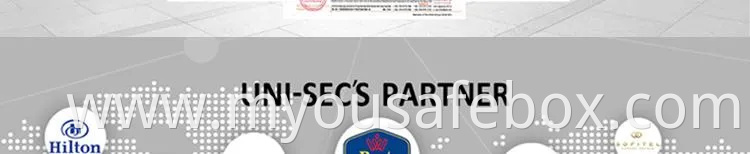 100% Full Test Security Electronic Digital Home Pistol Safe Box (USPS-8130F)